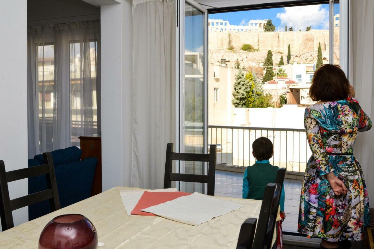 Acropolis Amazing Balcony View 3 Minutes Walking To The Museum Apartment Атина Екстериор снимка