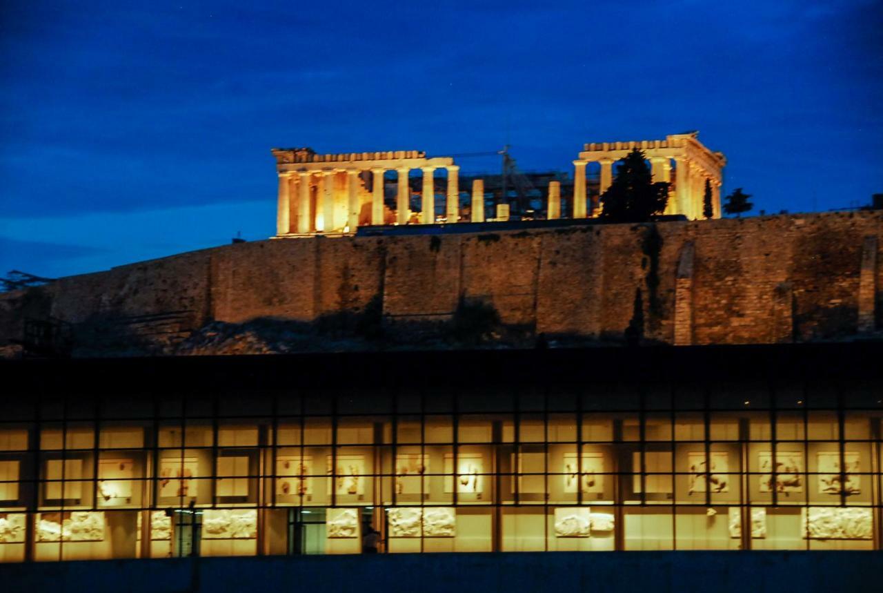 Acropolis Amazing Balcony View 3 Minutes Walking To The Museum Apartment Атина Екстериор снимка