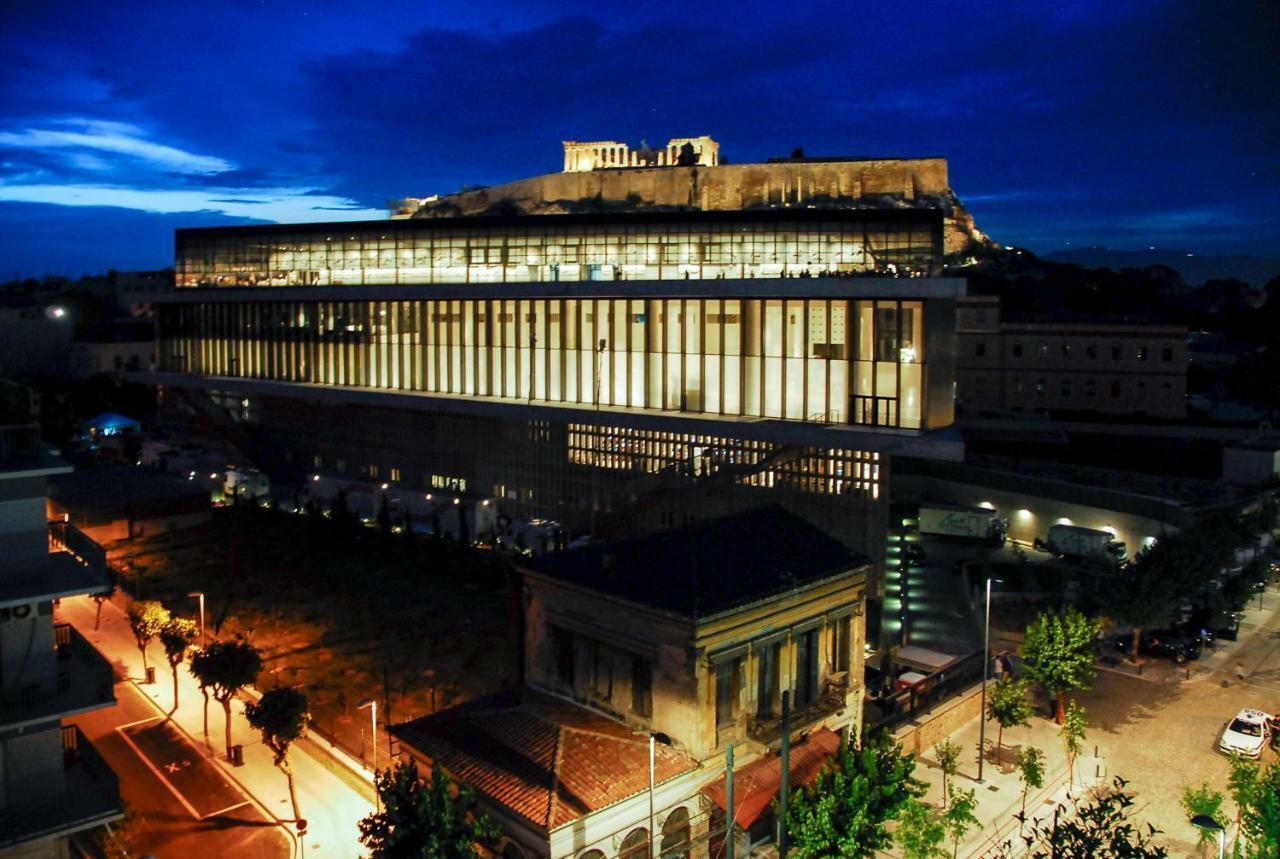 Acropolis Amazing Balcony View 3 Minutes Walking To The Museum Apartment Атина Екстериор снимка