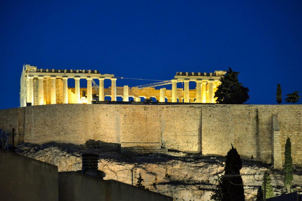 Acropolis Amazing Balcony View 3 Minutes Walking To The Museum Apartment Атина Екстериор снимка